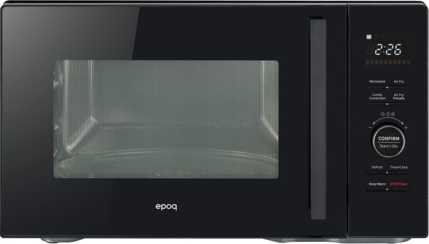 Combi frittstående mikrobølgeovn E26CFB24E (sort)