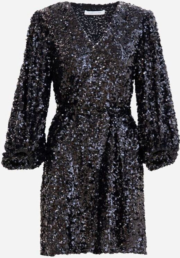 Bianca Sequin Dress - Black Sort XS