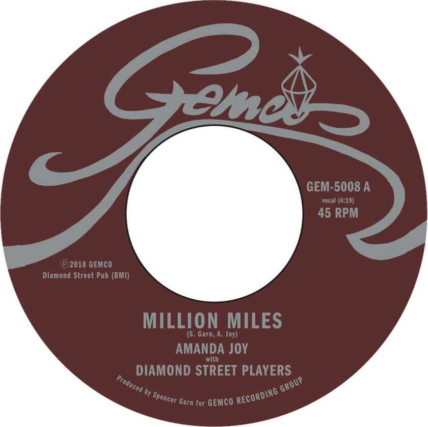 Amanda Joy, Diamond Street Players Million Miles LP/Vinyl