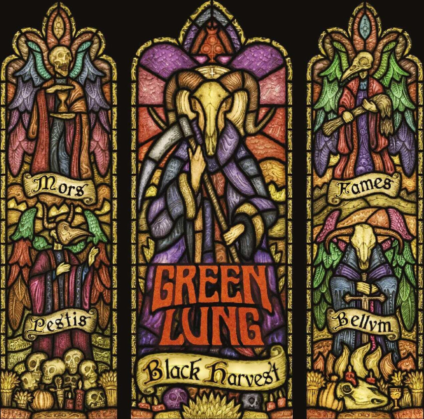 Green Lung Black Harvest (Orange) LP/Vinyl