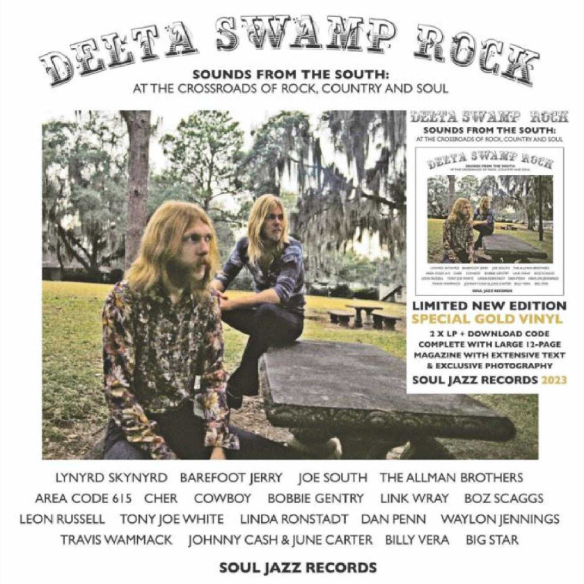 Soul Jazz Records presents Delta Swamp Rock Sounds From The South: At The Crossroads Of Rock, Country And Soul LP/Vinyl