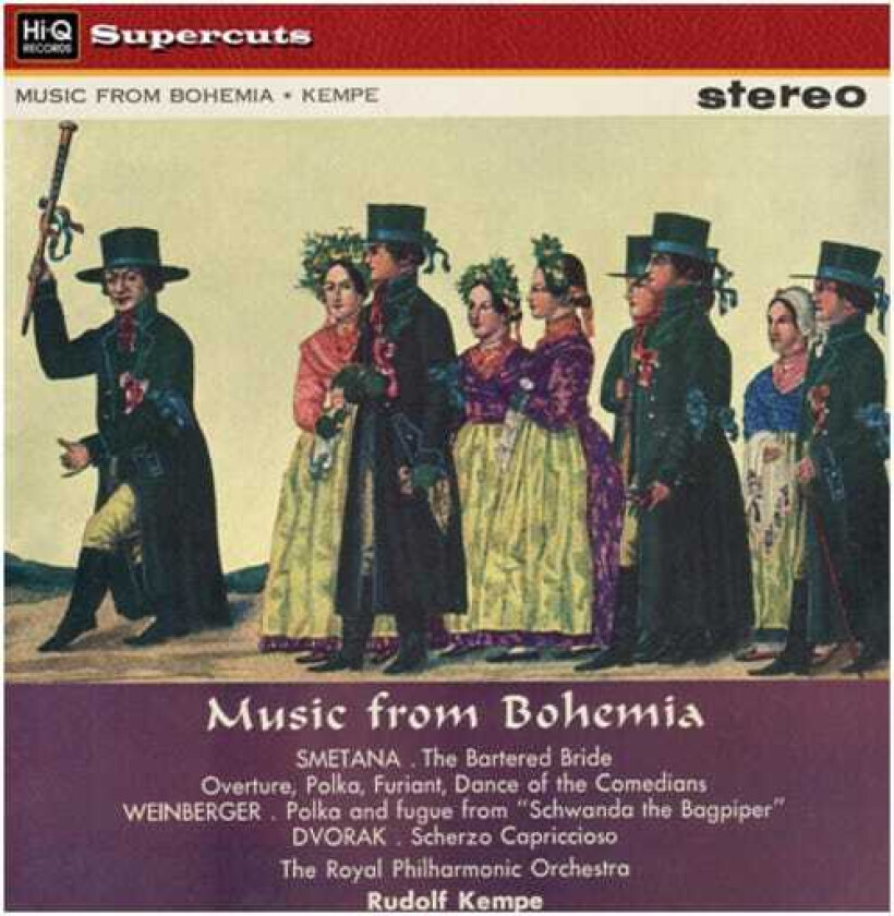 The Royal Philharmonic Orchestra, Rudolf Kempe Music From Bohemia LP/Vinyl
