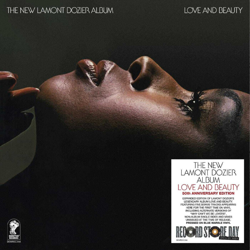 Lamont Dozier The New Lamont Dozier Album Love And Beauty 50Th Anniversary LP/Vinyl