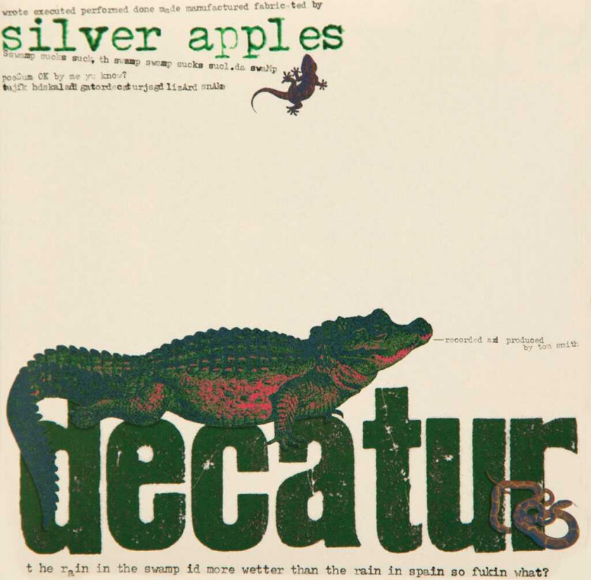Silver Apples Decatur LP/Vinyl