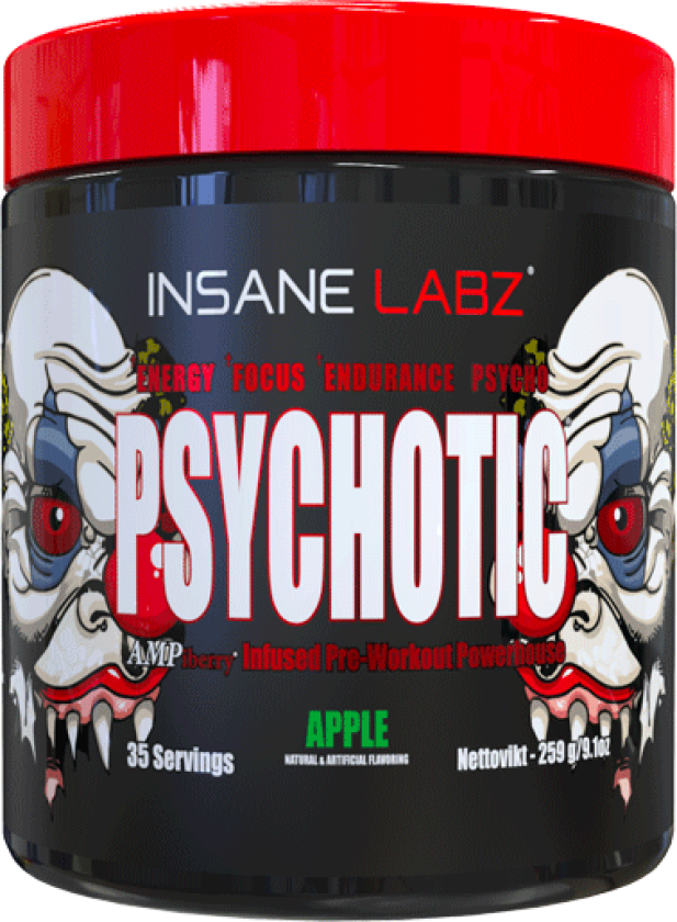 Psychotic Pre-Workout, 35  servings