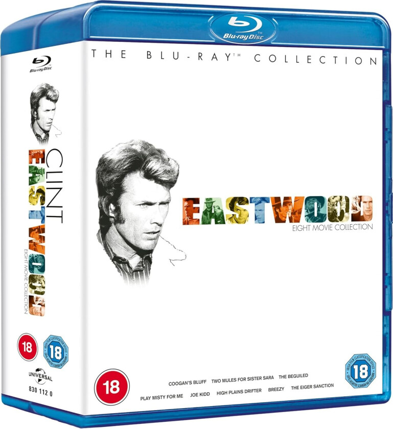 Clint Eastwood: Eight Movie Collection Bluray