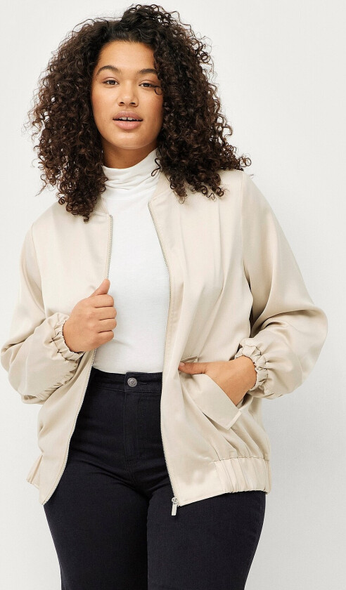 Bomberjakke Cissi - Beige
