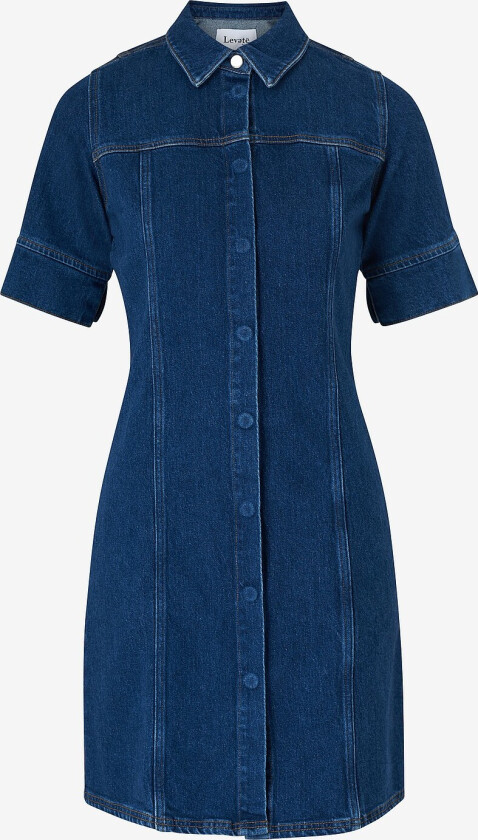 Denimkjole lr-Kosa 5 - Blå