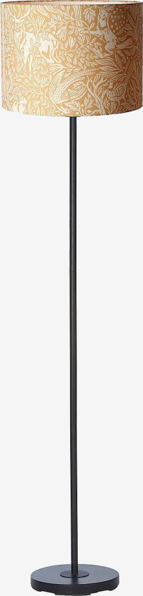Gulvlampe Amy svart - Gul