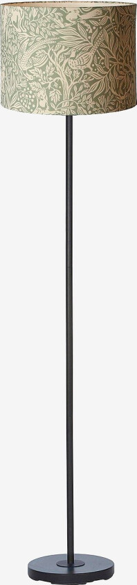 Gulvlampe Amy svart - Grønn