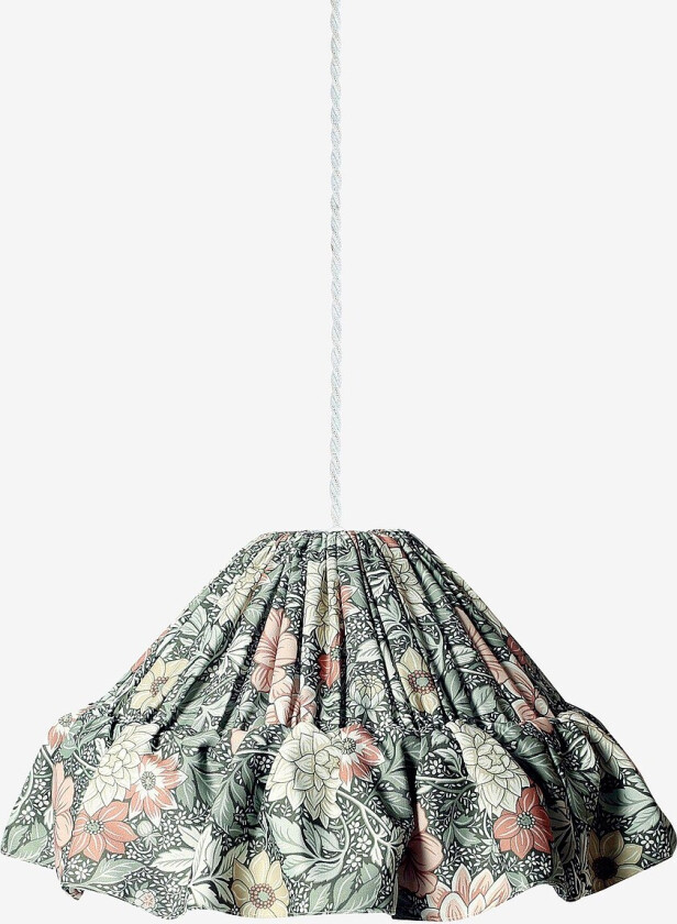 Pendellampe Stina Printed 40cm - Grønn