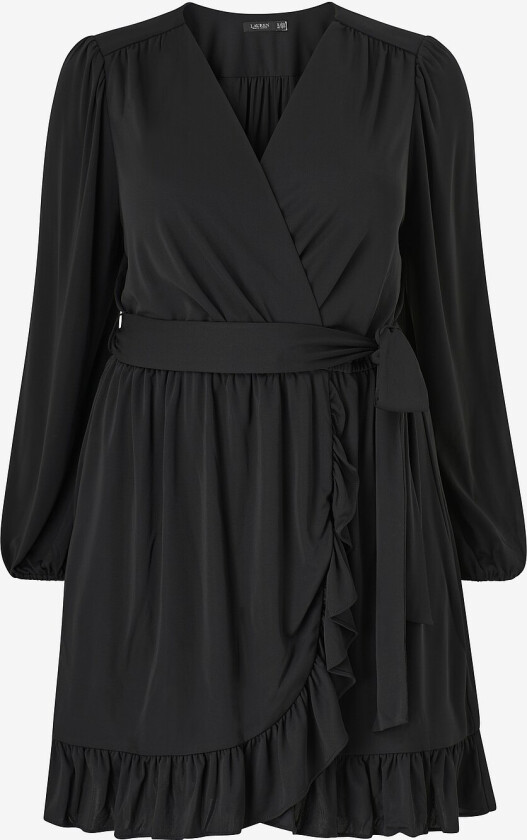 Omslagskjole Day Dress - Svart