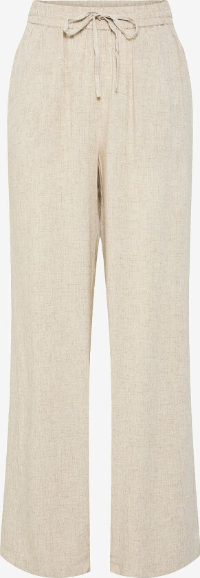 Bukser pcPia HW Wide Pants Wvn - Grå