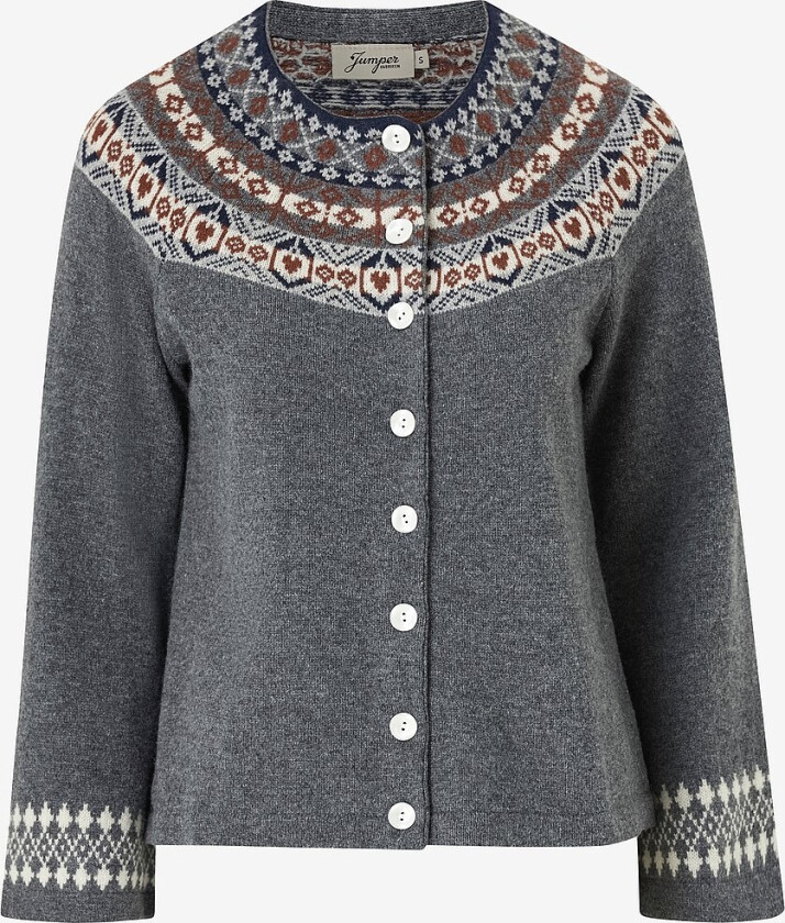 Kardigan Vendela Cardigan - Grå