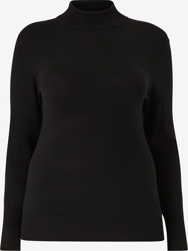 Genser carVenice Life LS Roll Pullover Knt - Svart