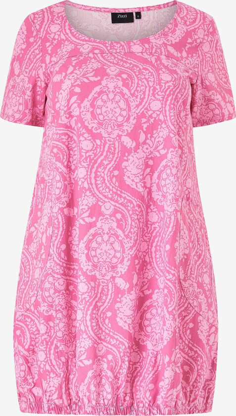 Kjole jEasy S/S Aop Dress - Rosa