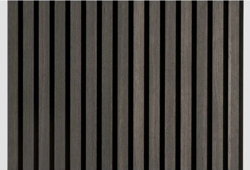 Spilevegg plate eik sort 3000x600x18 mm