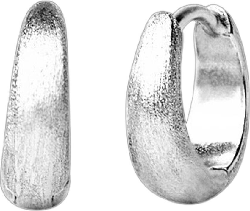 Brushed Ultra Mini Huggies Silver