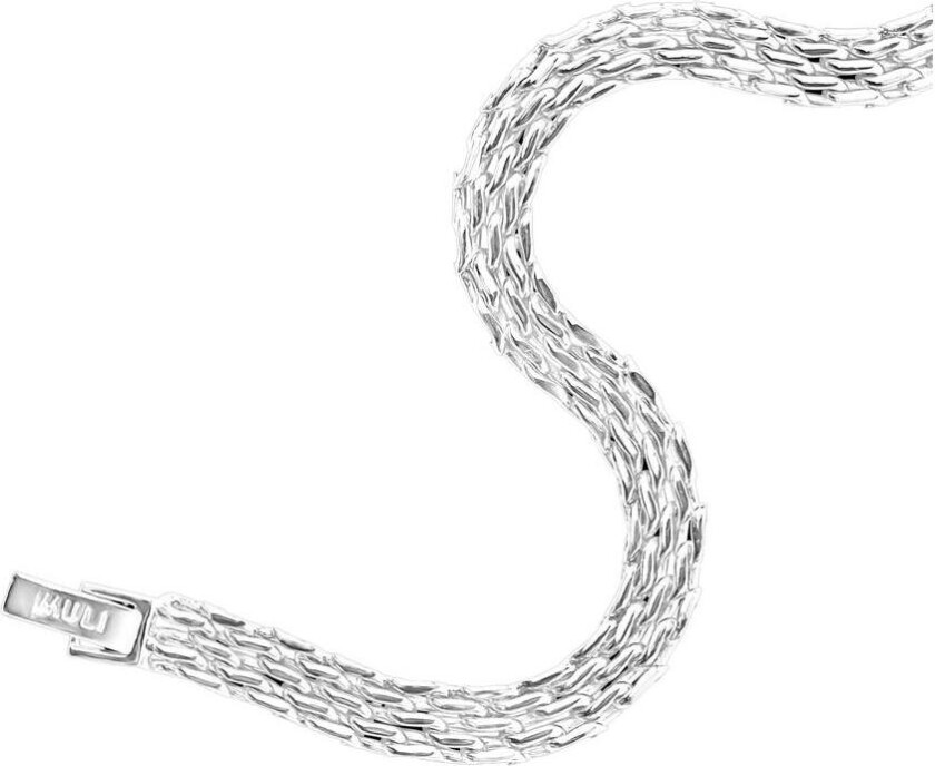 Mesh Link Bracelet Silver