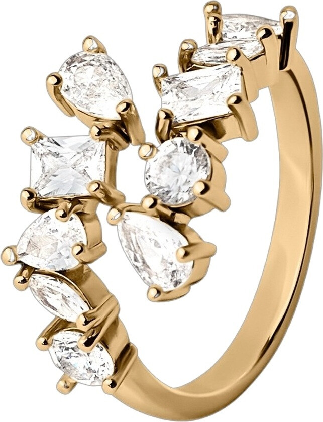 Adjustable Lithe Ring Gold