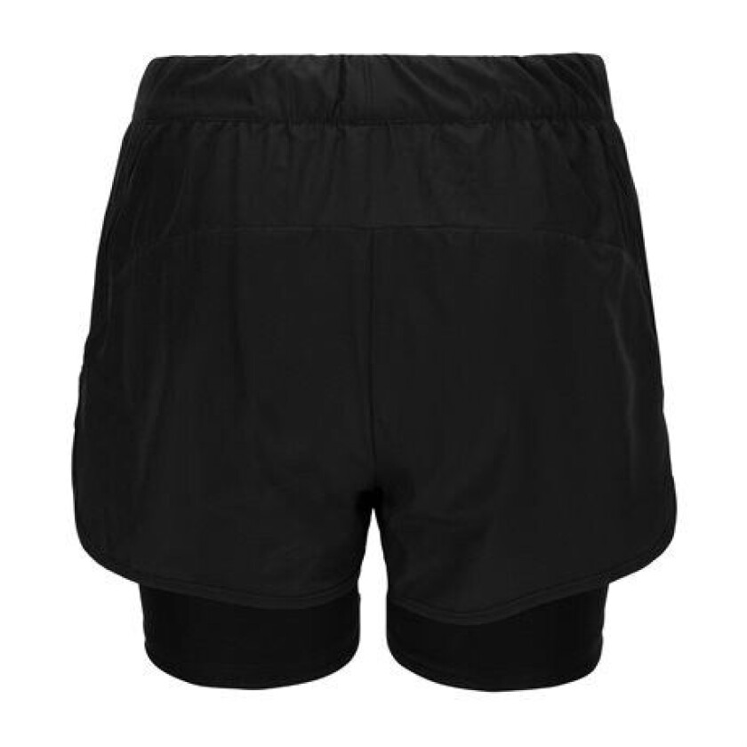 Larvik 2 in 1 Shorts, Dame Black L