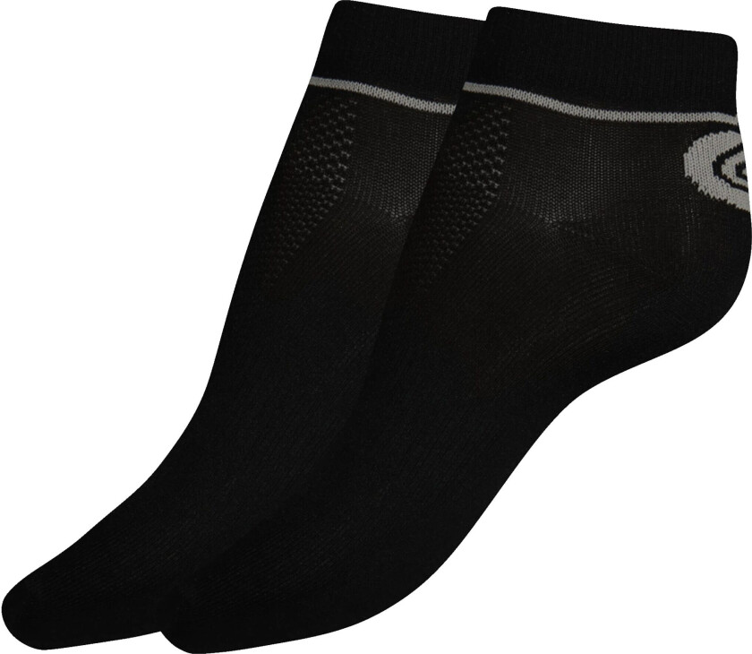 Active Low Cut Socks, treningssokker, unisex Black Caviar