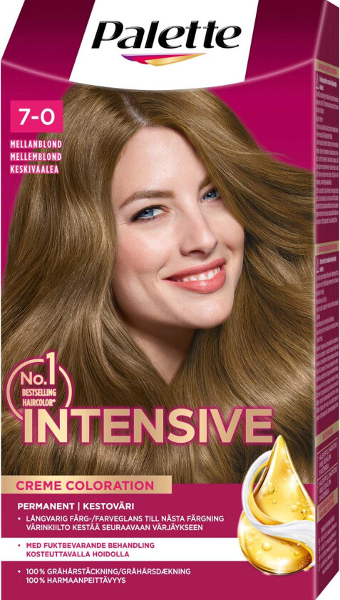 Intensive Creme Coloration 7-0 Midway Blonde - 1 pcs
