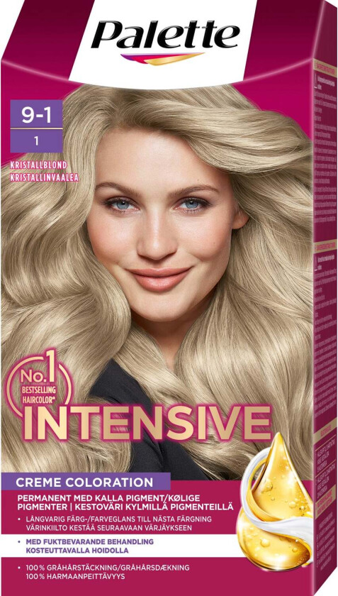 Intensive Creme Coloration 9-1 Diamond Blonde - 1 pcs