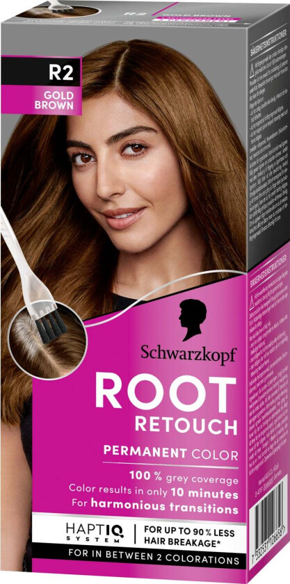 Root Retouch Permanent Color R2 Gold Brown - 1 pcs