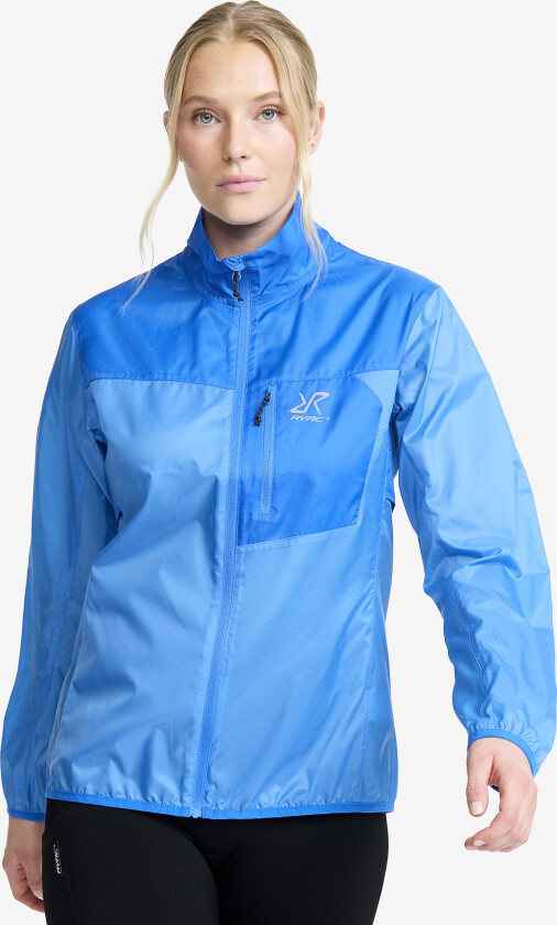 Dame > Jakker > Vindjakker, Unit Light Windbreaker Dame Azure Blue/French Blue, Størrelse:S