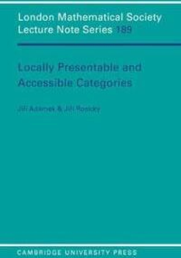Locally Presentable and Accessible Categories