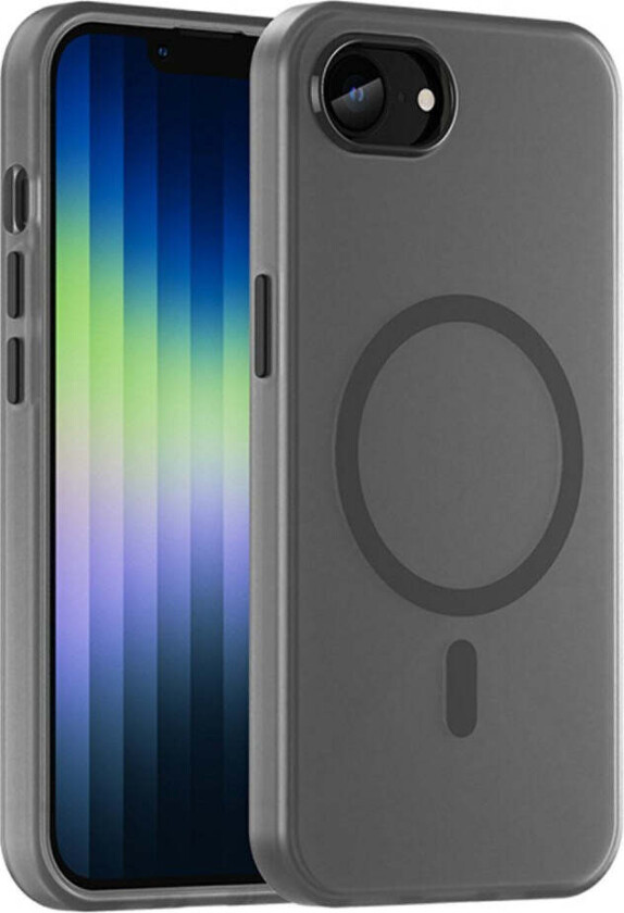 iPhone 16e MagSafe-Kompatibelt Bakdeksel i Fleksibel Plast - Svart