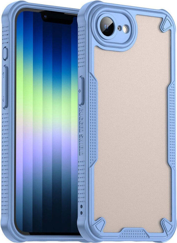 iPhone 16e Hybrid Plast Bak Deksel - Blå