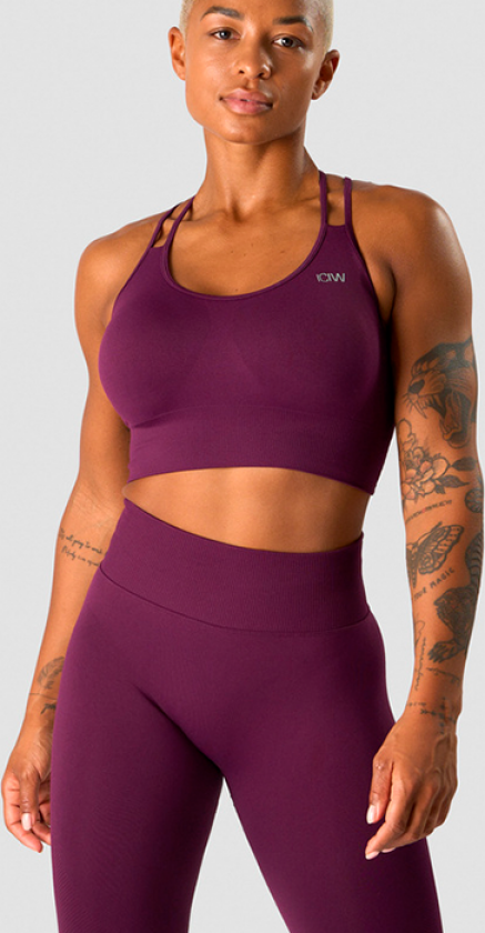 Define Seamless Sports Bra, Purple