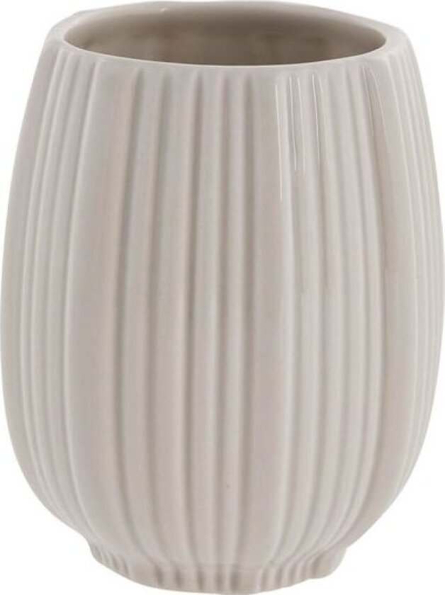 Lily tannbørsteholder 10,6 cm brun sand