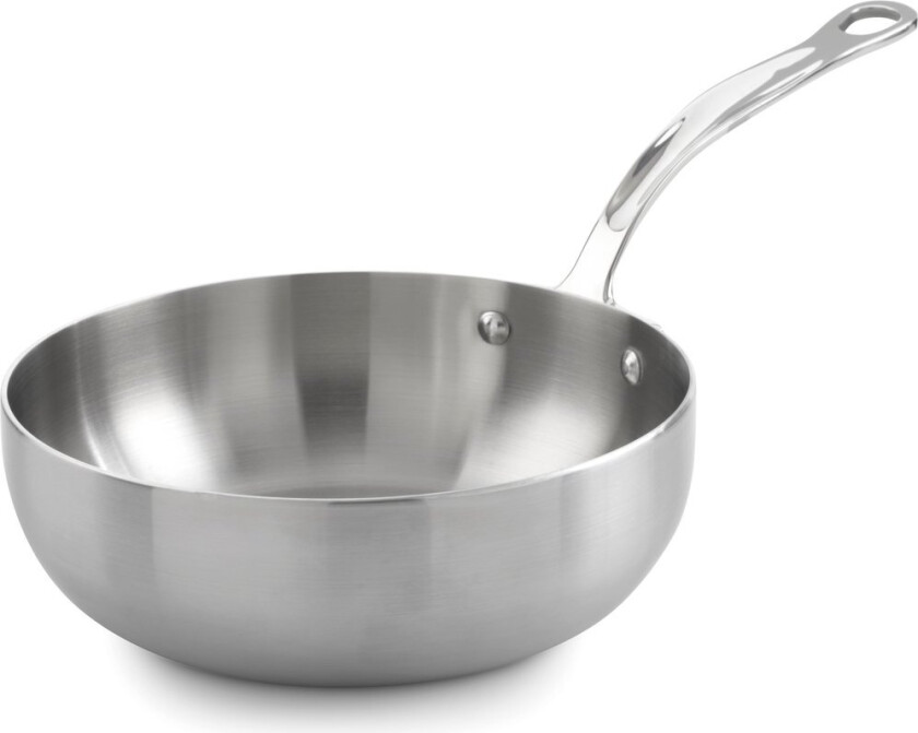 traktørpanne rustfritt stål Ø24 cm