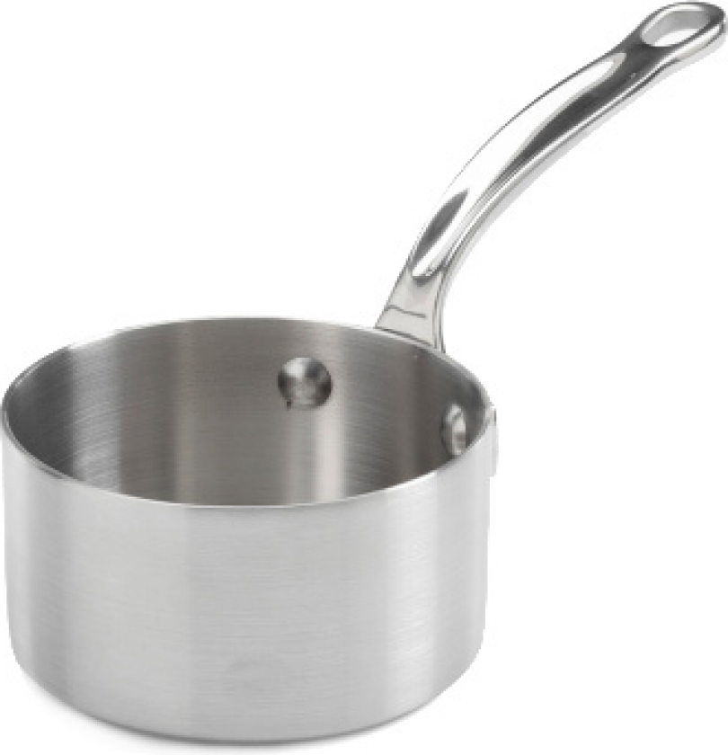 minikasserolle Ø9 cm Rustfritt stål