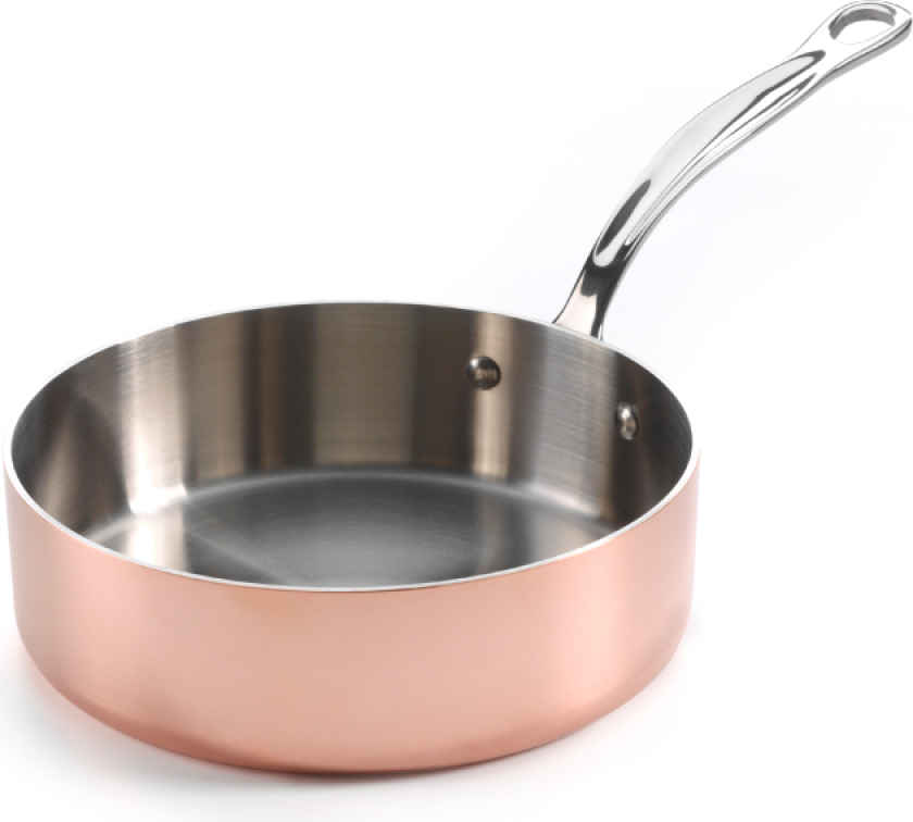 utsvingt kasserolle kobber 2 L