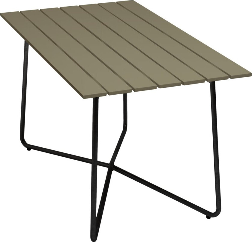 B25A bord Light green oak-black base