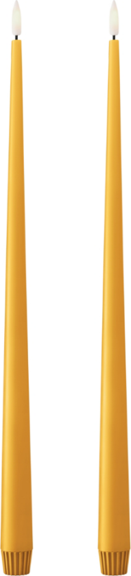 kronelys LED 40 cm 2-pk 85 Mango