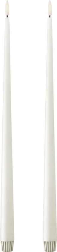 kronelys LED 40 cm 2-pk 10 Silky