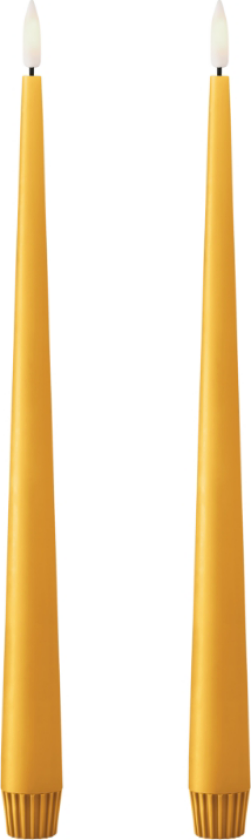 kronelys LED 30 cm 2-pk 85 Mango