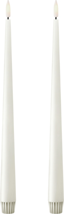 kronelys LED 30 cm 2-pk 10 Silky