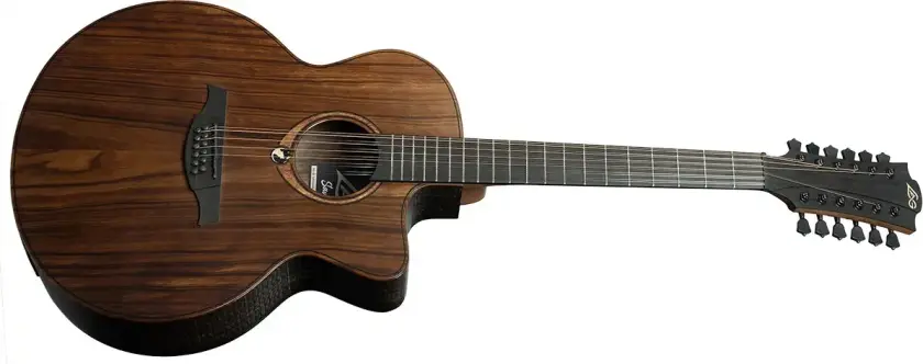 LAG SAUVAGE-J12CE Sauvage Jumbo 12 Stri Cutaway Acoustic-Electric