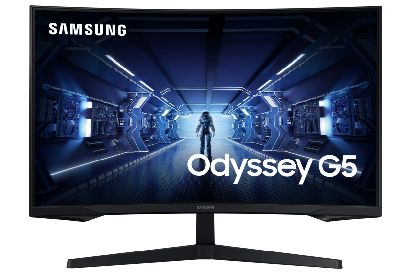 32 tommer Odyssey G5 G55T QHD, 144 Hz, Gaming Monitor, Black