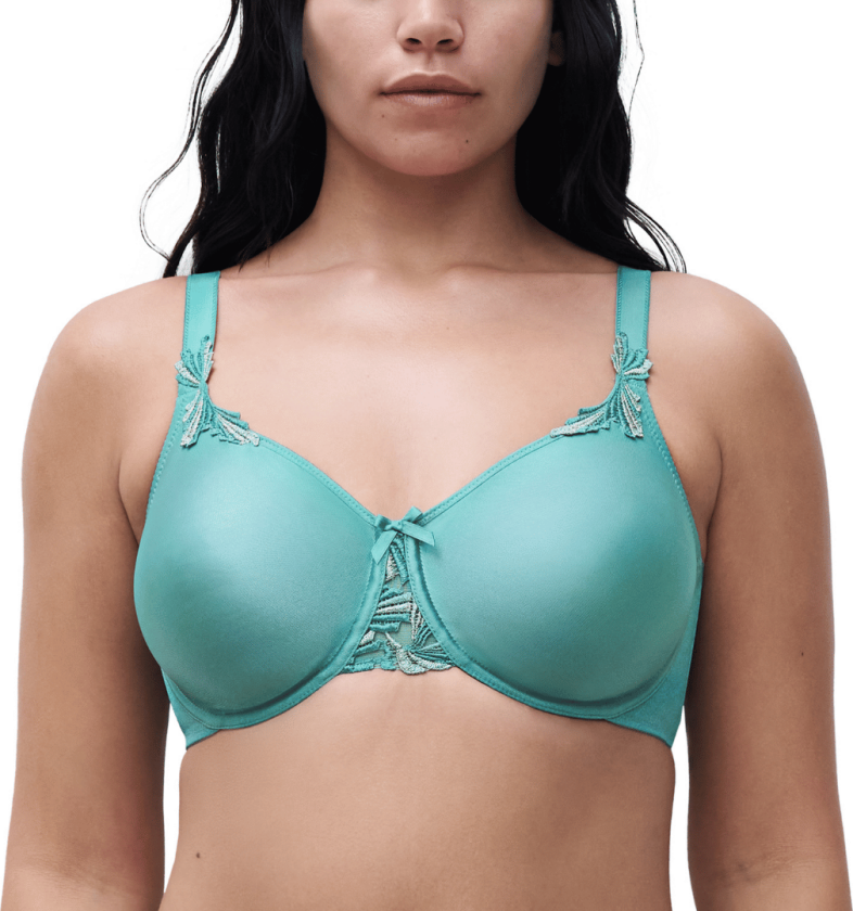 Hedona BH med spiler, blå, Størrelse: 80F, Kvinner