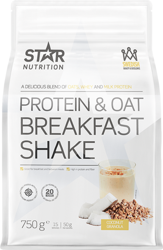 Protein & Oat Breakfast Shake, 750 g