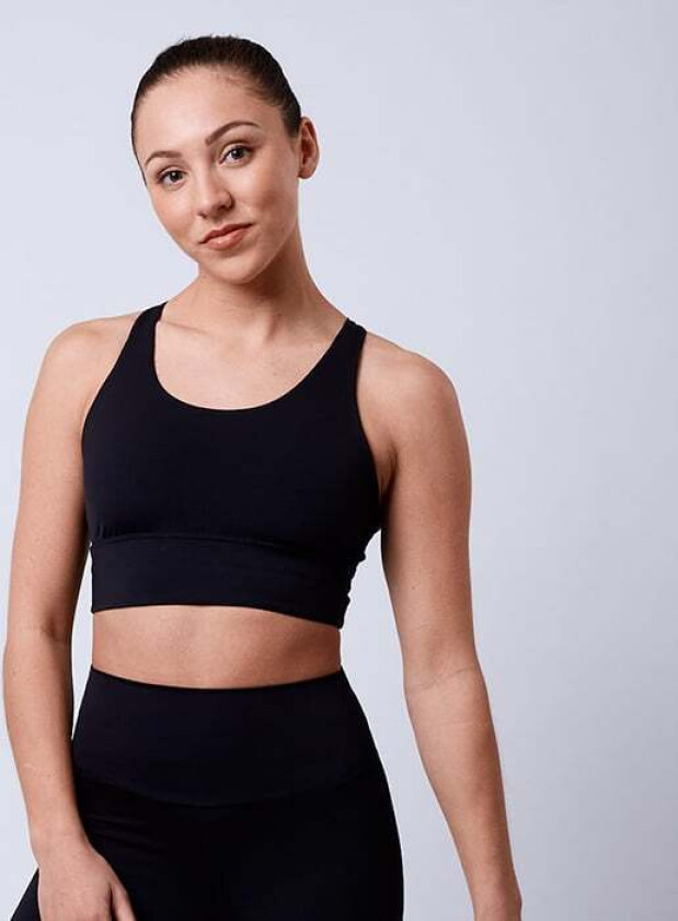 Pep Sport Bra, Black