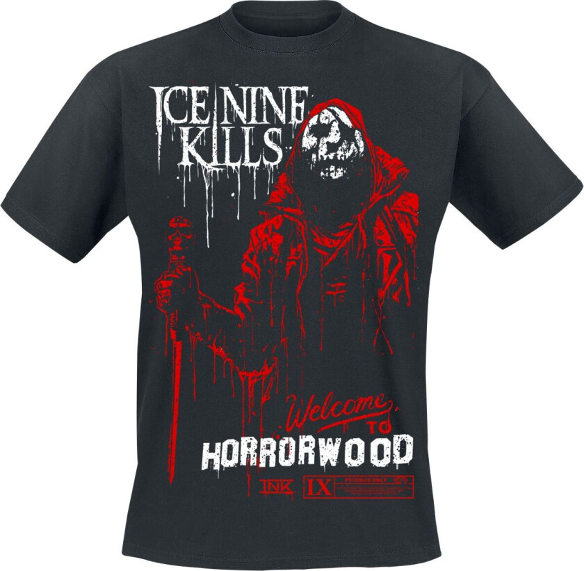 T-skjorte - Comic Silence - S til 4XL - Herrer - svart