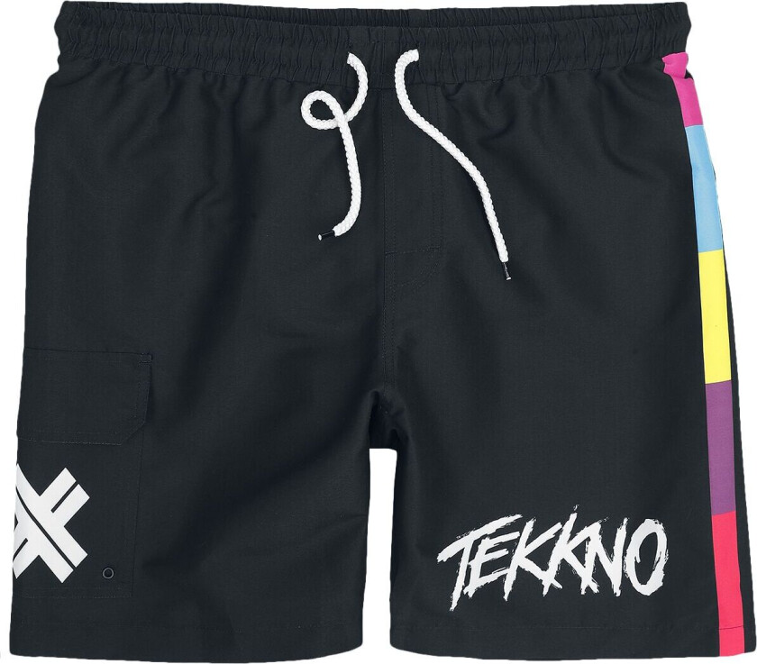 Badeshorts - EMP Signature Collection - S til XXL - Herrer - svart